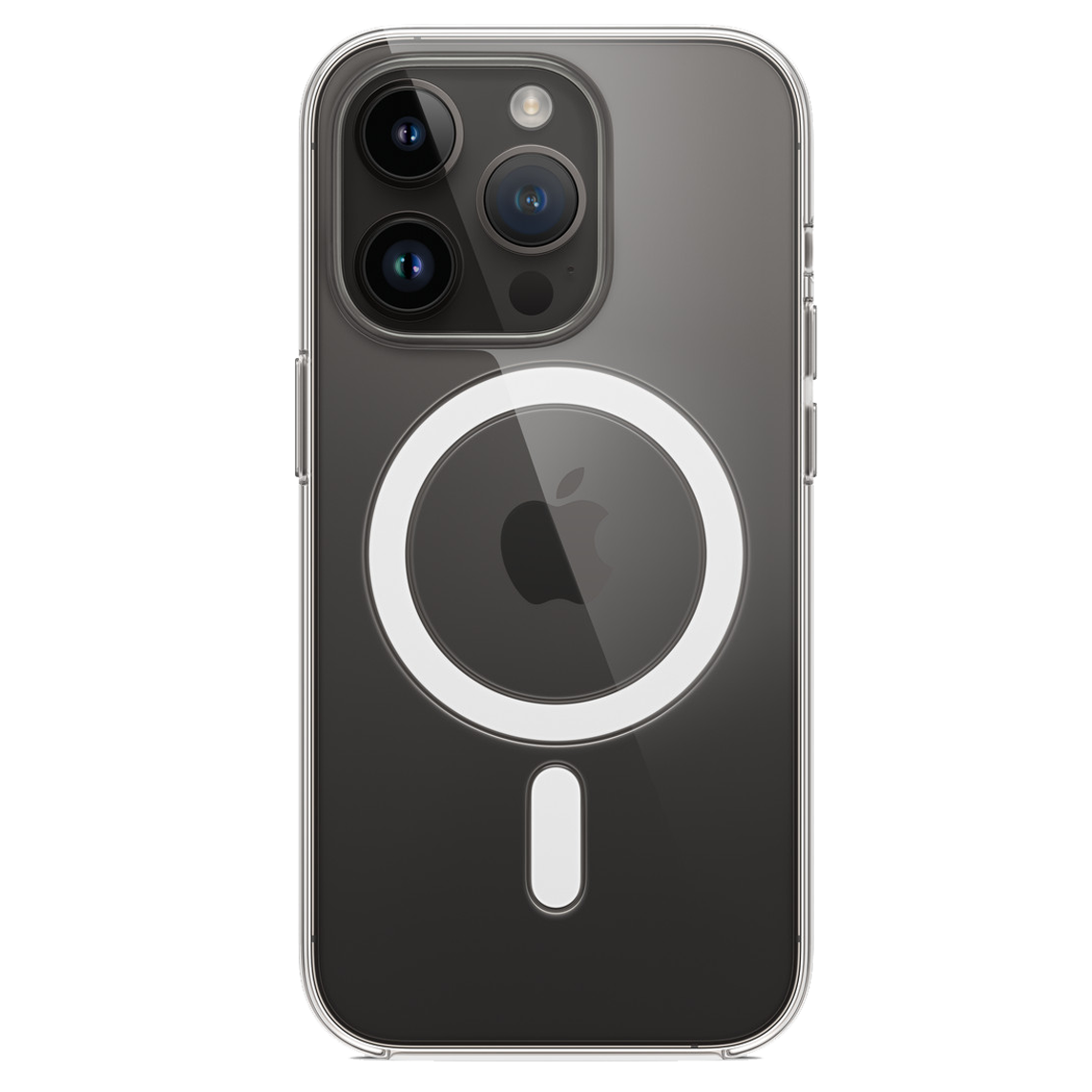 Coque transparente avec MagSafe pour iPhone 14 Pro Max