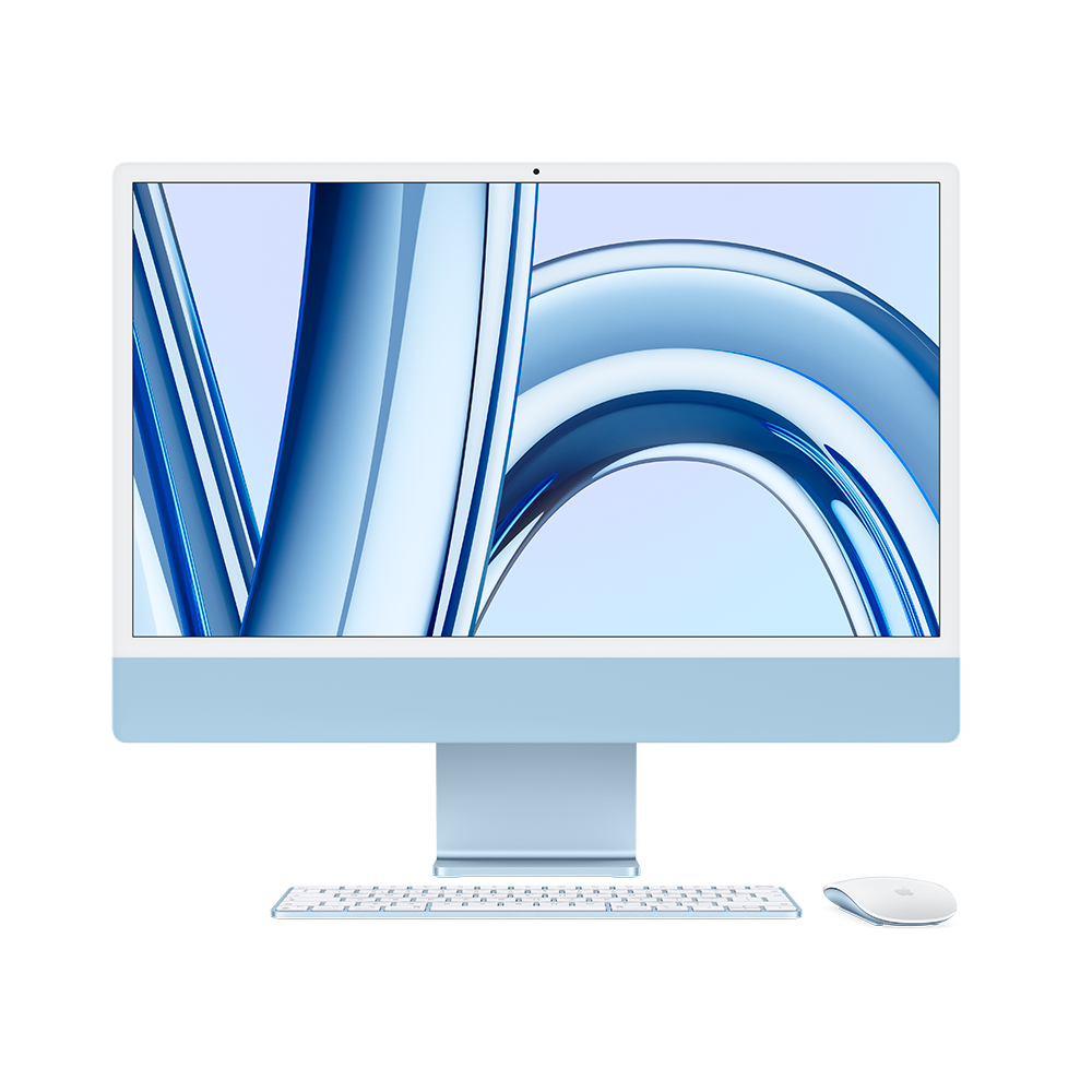 iMac 24" M3 Bleu