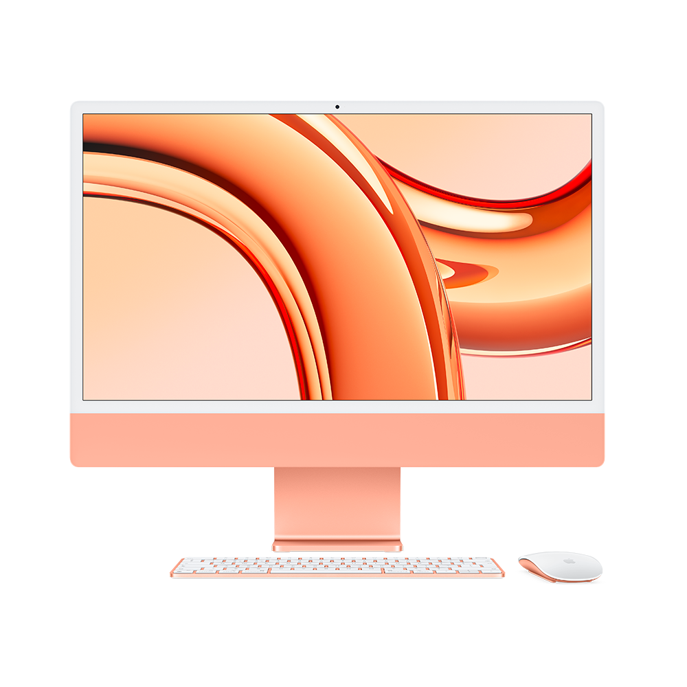 iMac 24" M3 Orange